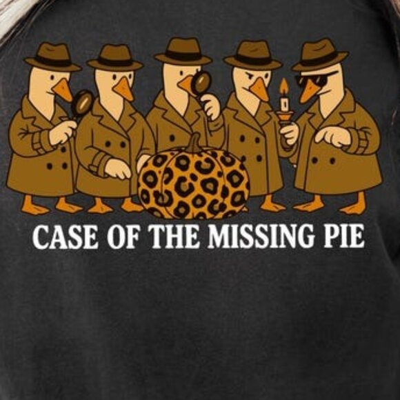 Funny Thanksgiving Detective Goose T-shirt, Funny Fall Shirt - Picture 2 of 3